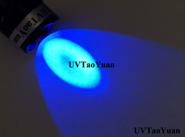 LED UVC Flashlight 310nm @10-15mW